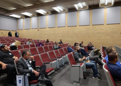 Group of CIOs and IT leads listen to opening remarks from State CIO and Cabinet Secretary Peter Mantos