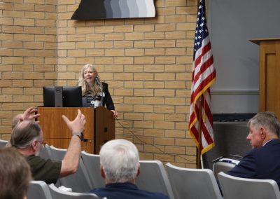 Office of Broadband Access and Expansion director Kelly Schlegel discusses the progress of broadband in New Mexico with CIOs.